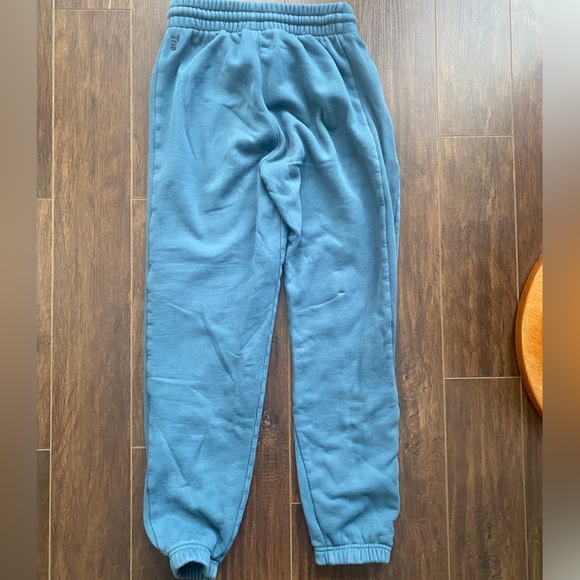 TNA Teal Boyfriend Sweatpants Size Extra Small - Picture 13 of 15